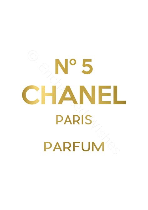 chanel no. 5 logo|Chanel no 5 printable logo.